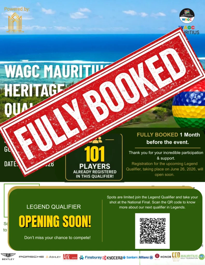 WAGC HERITAGE FULLY BOOKED